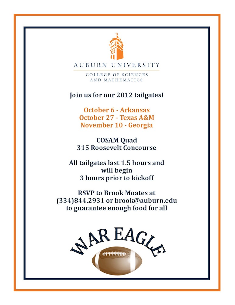 Tailgate Invitation